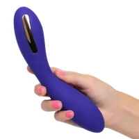 Vibratore elettro shock curvo viola 21,5 cm