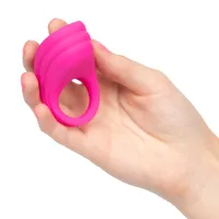 Anello pene stimola clito telecomando fucsia