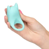 Anello pene e stimolatore clitoride azzurro