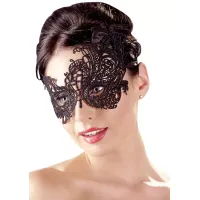 Maschera sexy pizzo Gothic Charm nera