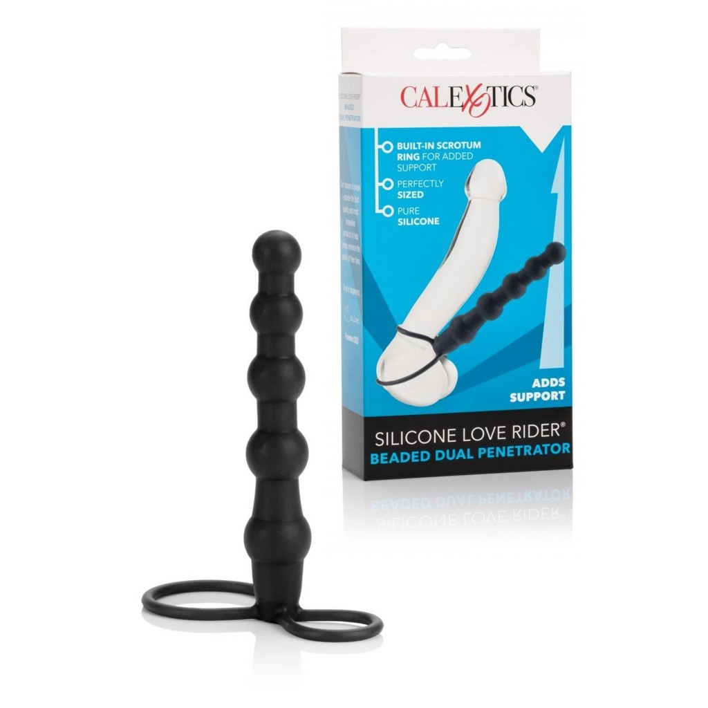 Fallo indossabile e anello pene silicone nero