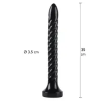 Dildo Anal Snake Spirale Hidden Desire 35 cm