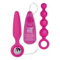 Kit 2 Anal Toys Booty Call fucsia CalExotics