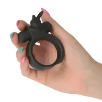 Anello Pene vibrante Vib-Ring nero