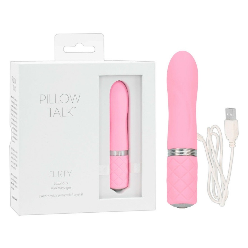 Vibratore mini vaginale silicone rosa