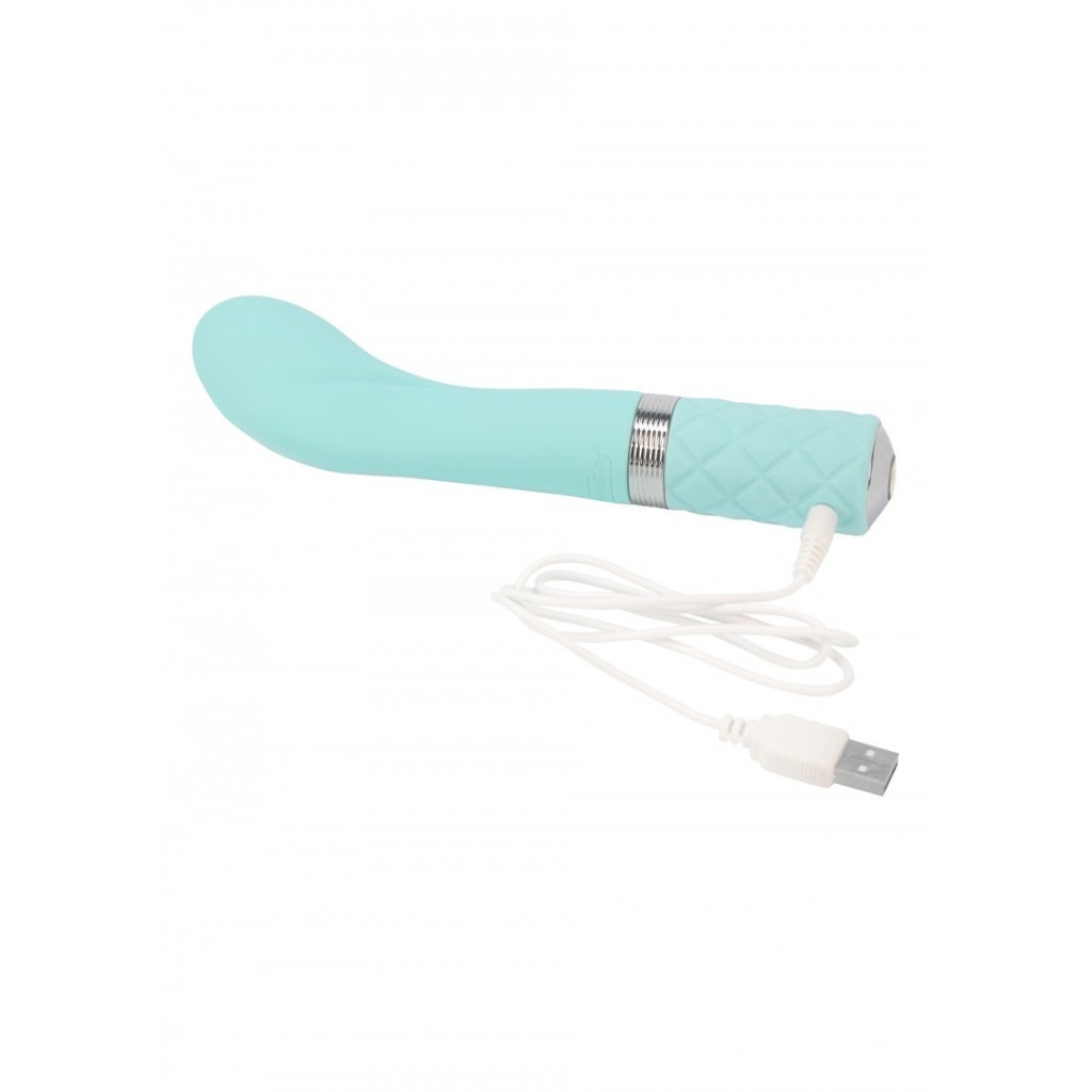 Vibratore punto G silicone Sassy celeste