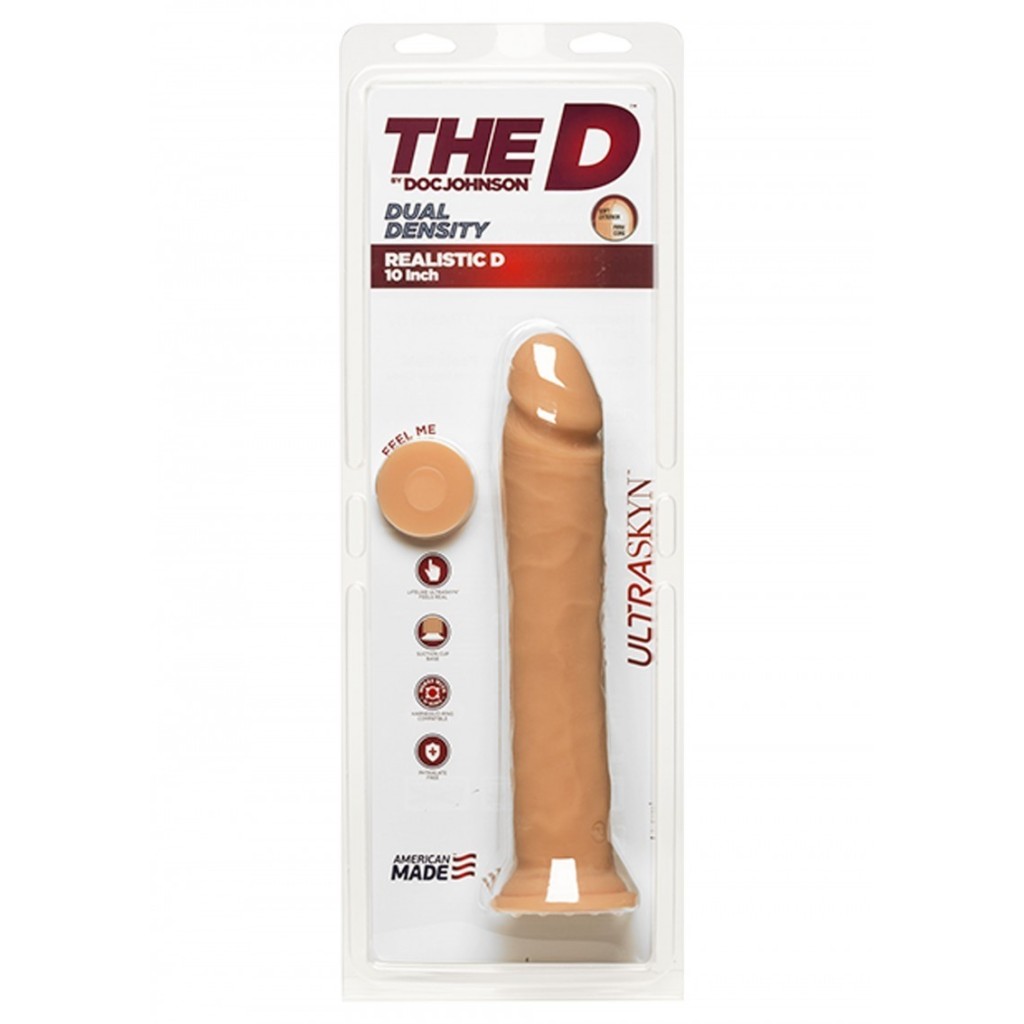 Dildo realistico con ventosa the D 10"