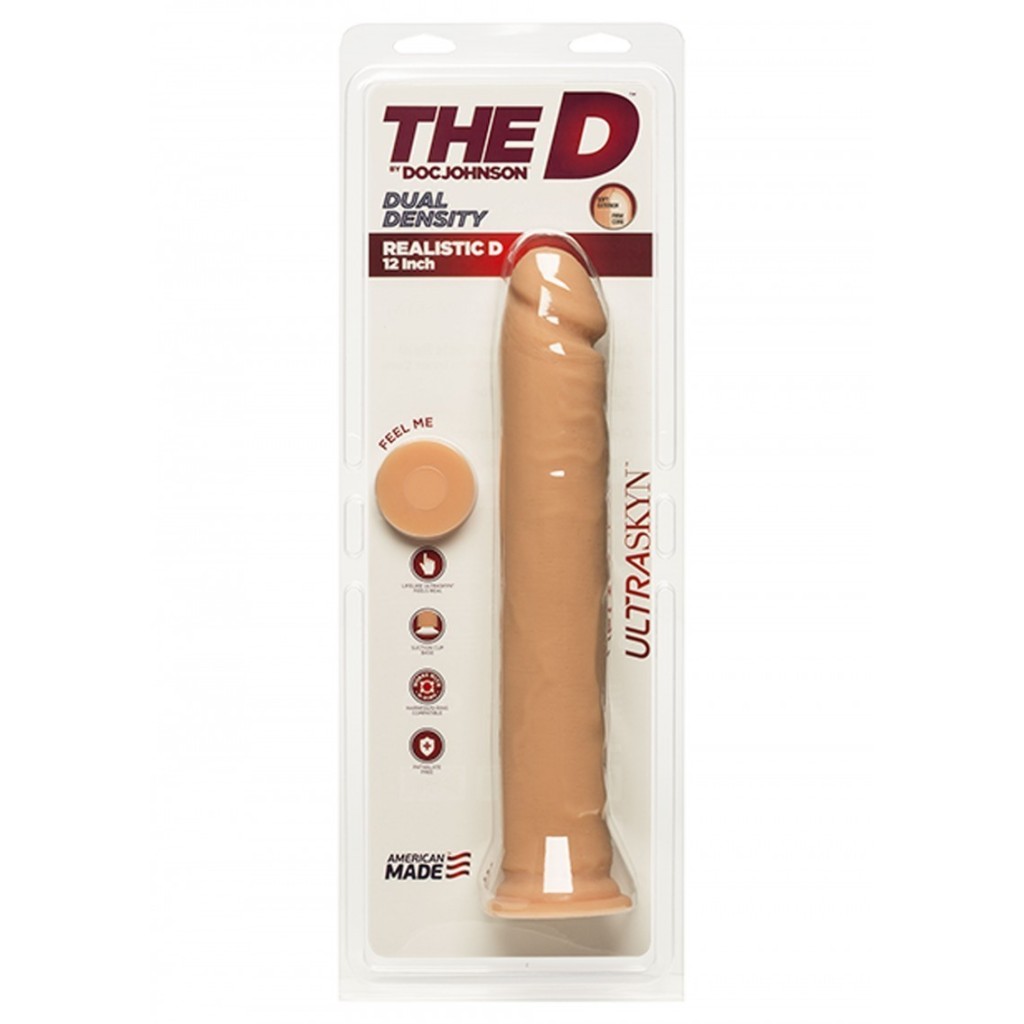 Dildo realistico con ventosa the D 12"