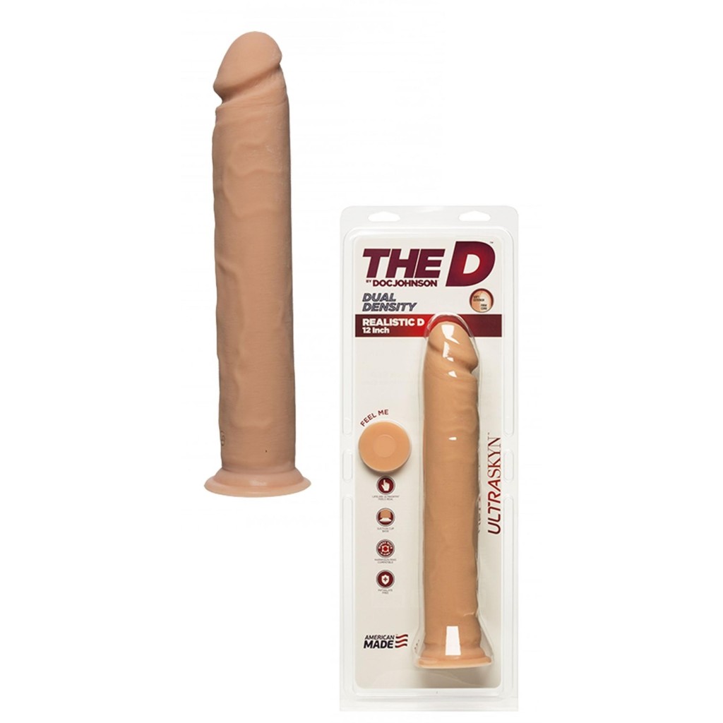 Dildo realistico con ventosa the D 12"