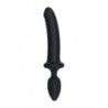 Dildo e plug anale silicone 2 in 1