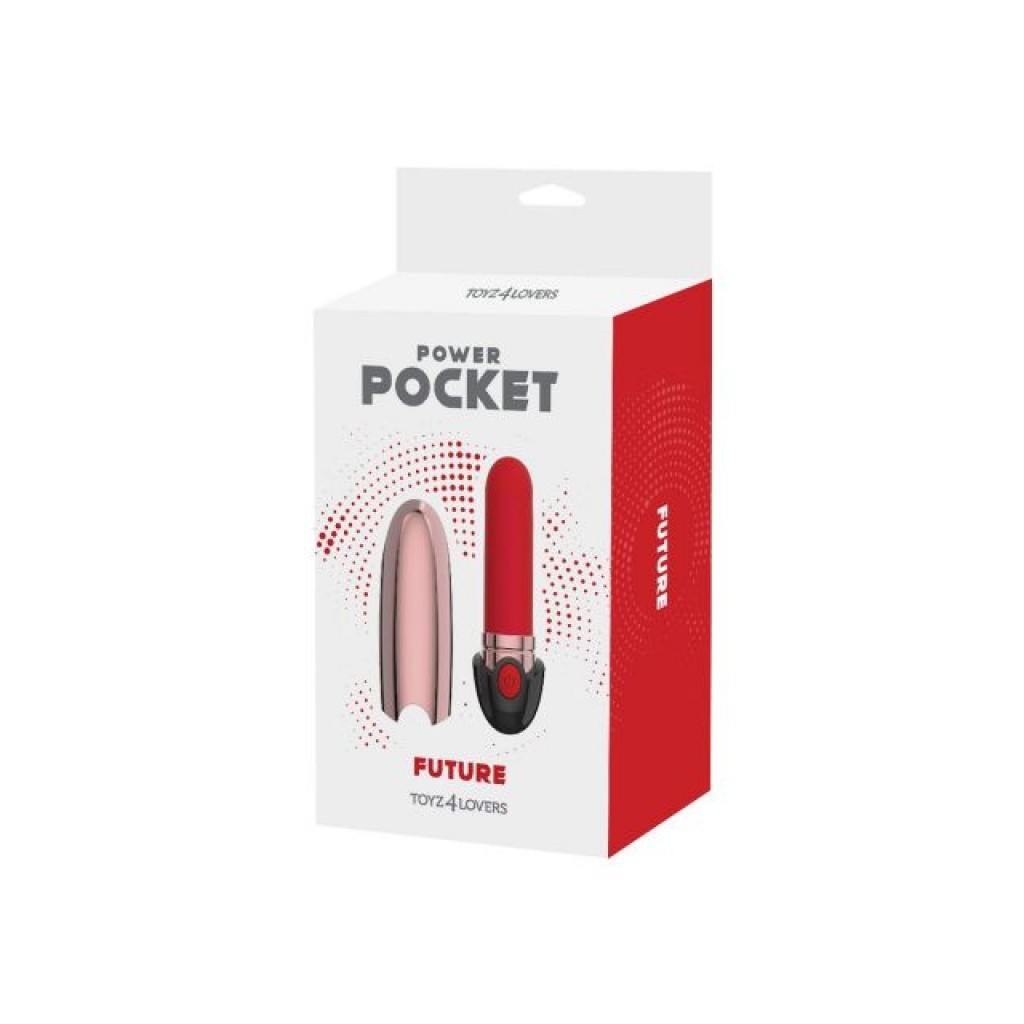 Stimolatore vaginale mini rossetto rosso