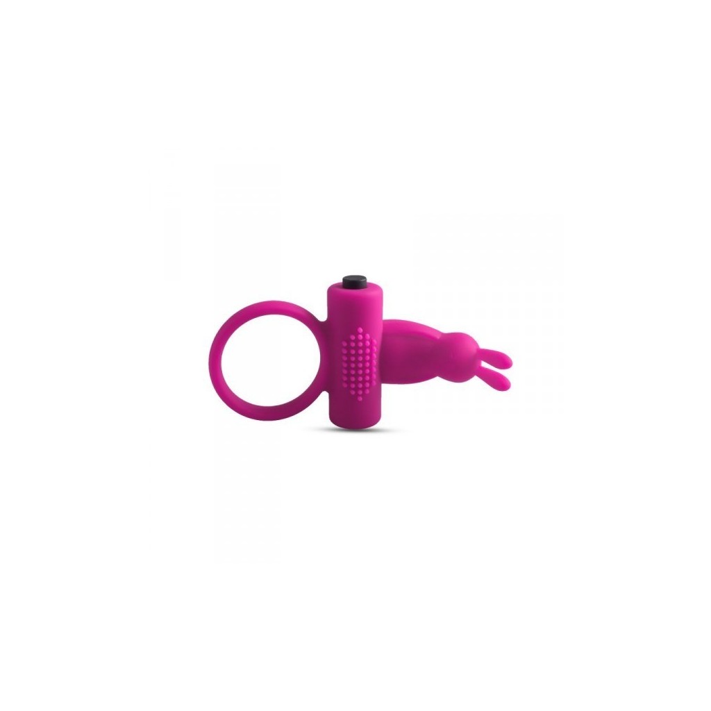 Anello fallico vibrante rabbit fucsia