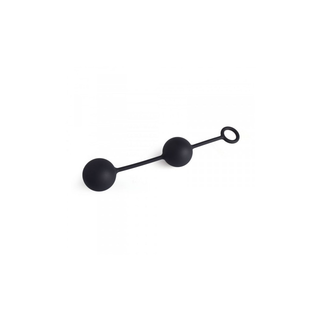 Palline vaginali kegel silicone nere