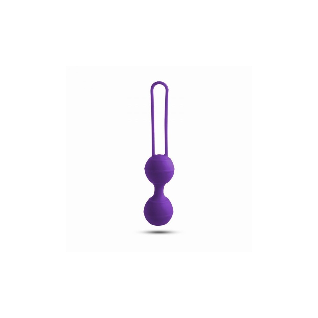 Palline vaginali in silicone viola ToyJoy