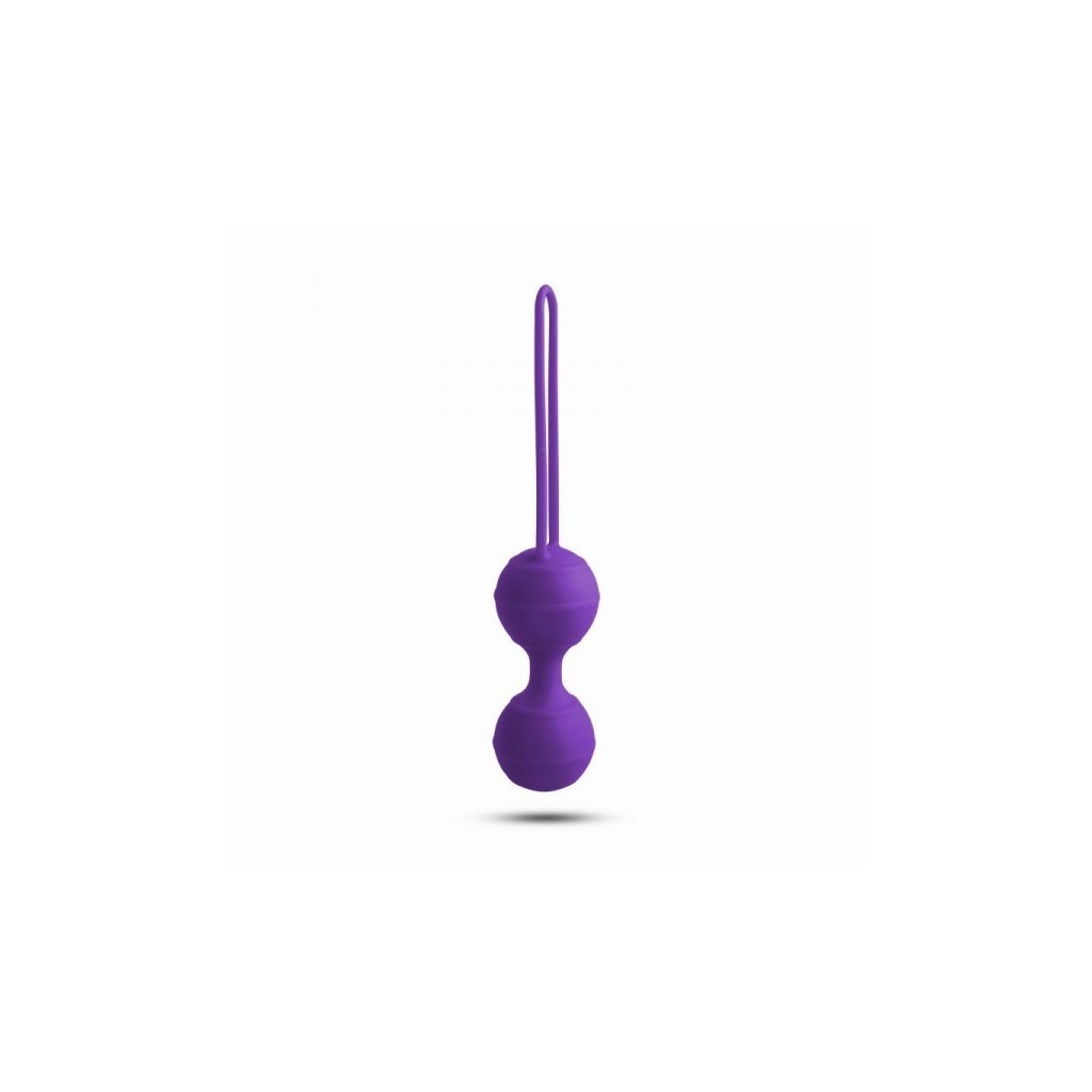 Palline vaginali in silicone viola ToyJoy