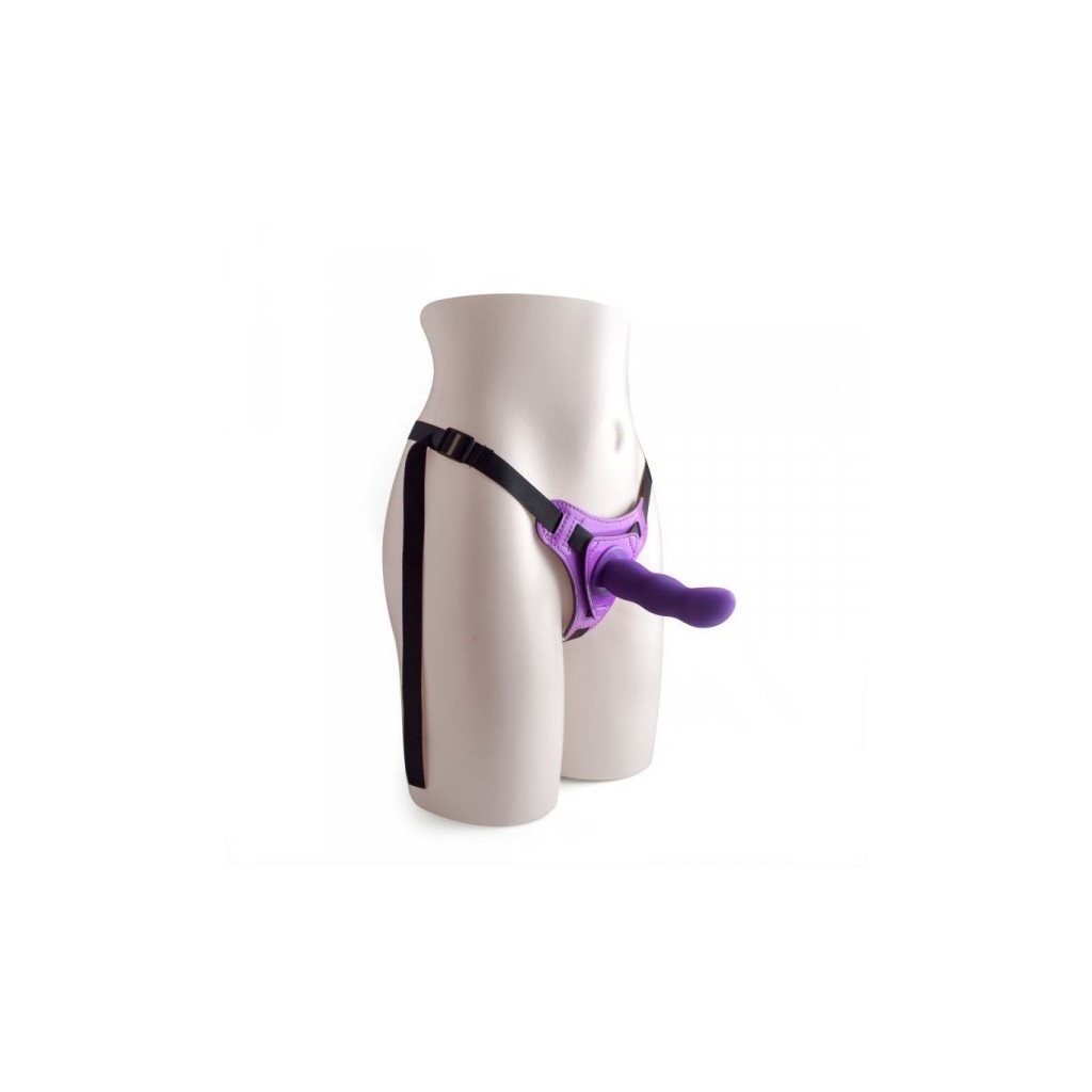 Acquista Fallo indossabile strap on anale vaginale Cintura regolabile  strap-on purple su MyShopSecret