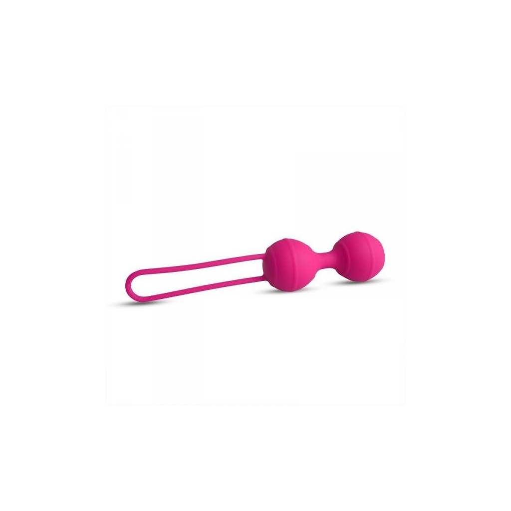 Palline vaginali in silicone kegel fucsia