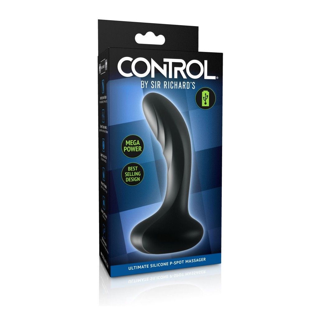 Acquista Vibratore stimolatore anale per prostata uomo dildo fallo vibrante  nero in silicone su MyShopSecret