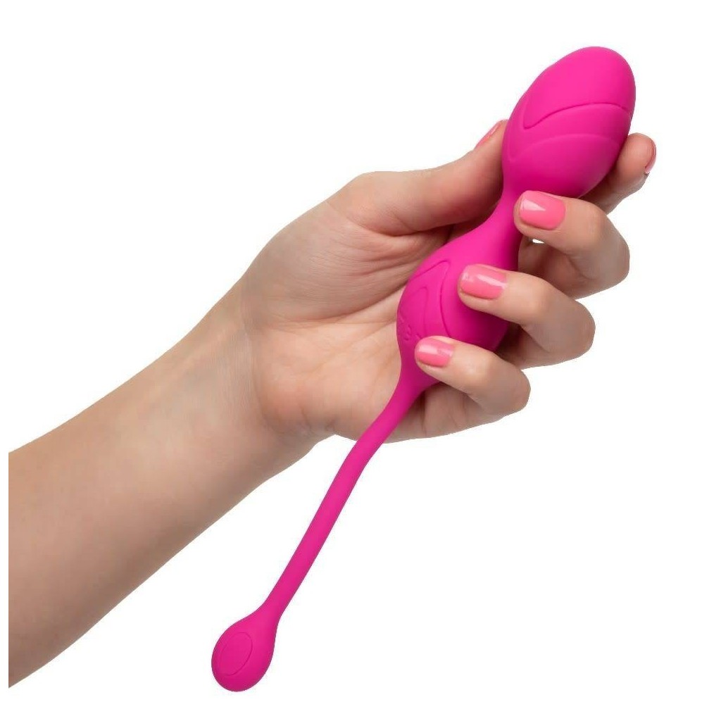 Palline vaginali vibranti telecomando fucsia