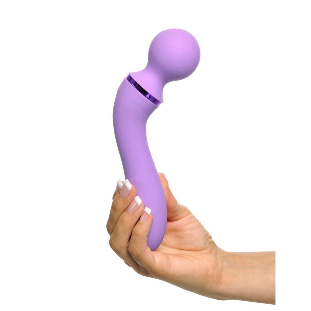 Massaggiatore wand silicone viola