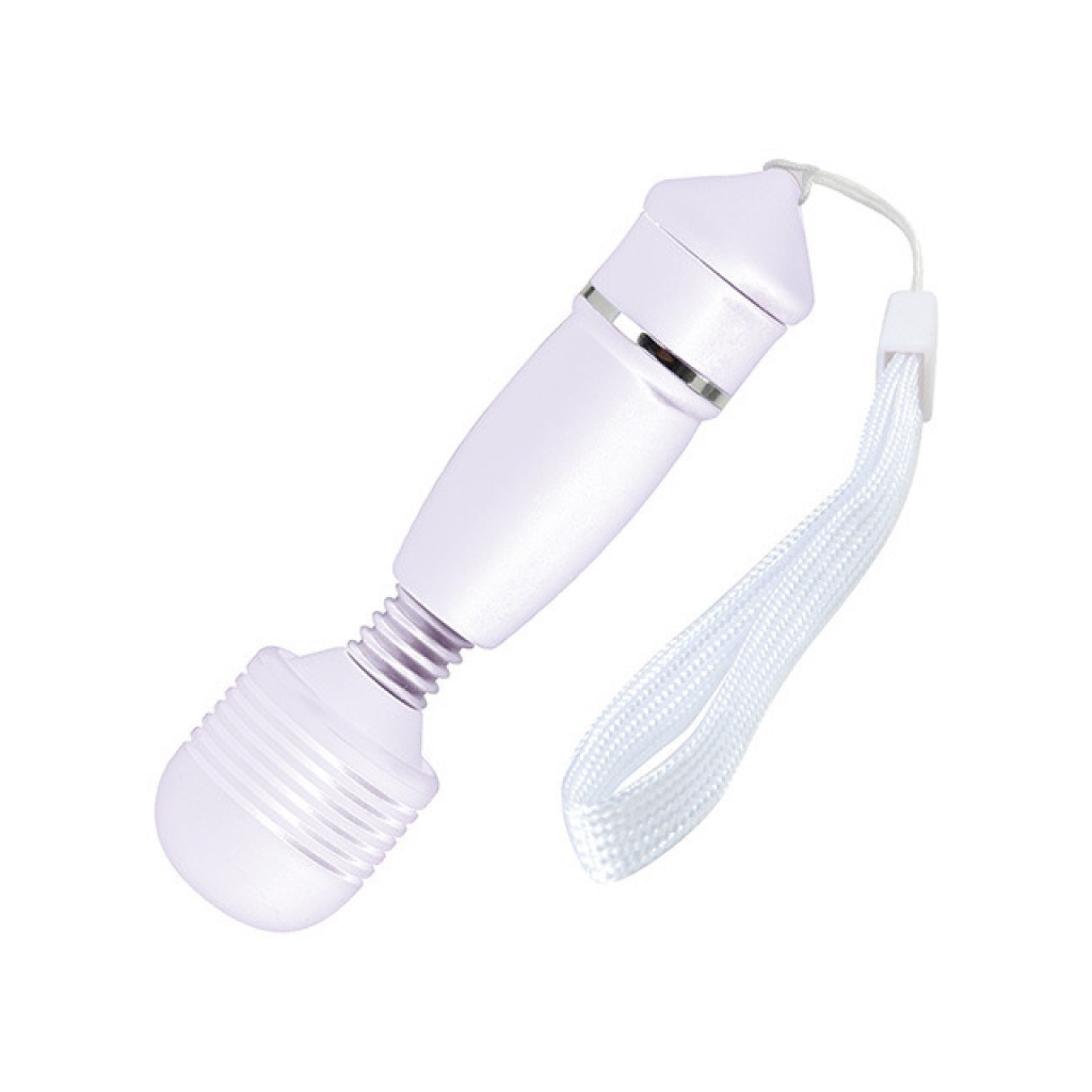 Stimolatore clitoride mini wand bianco