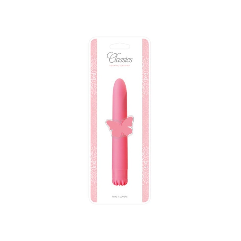 Vibratore classico Medium rosa