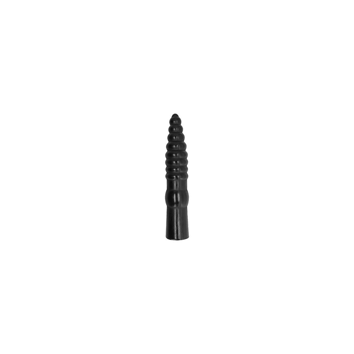 Dildo all black fallo 36 cm nero