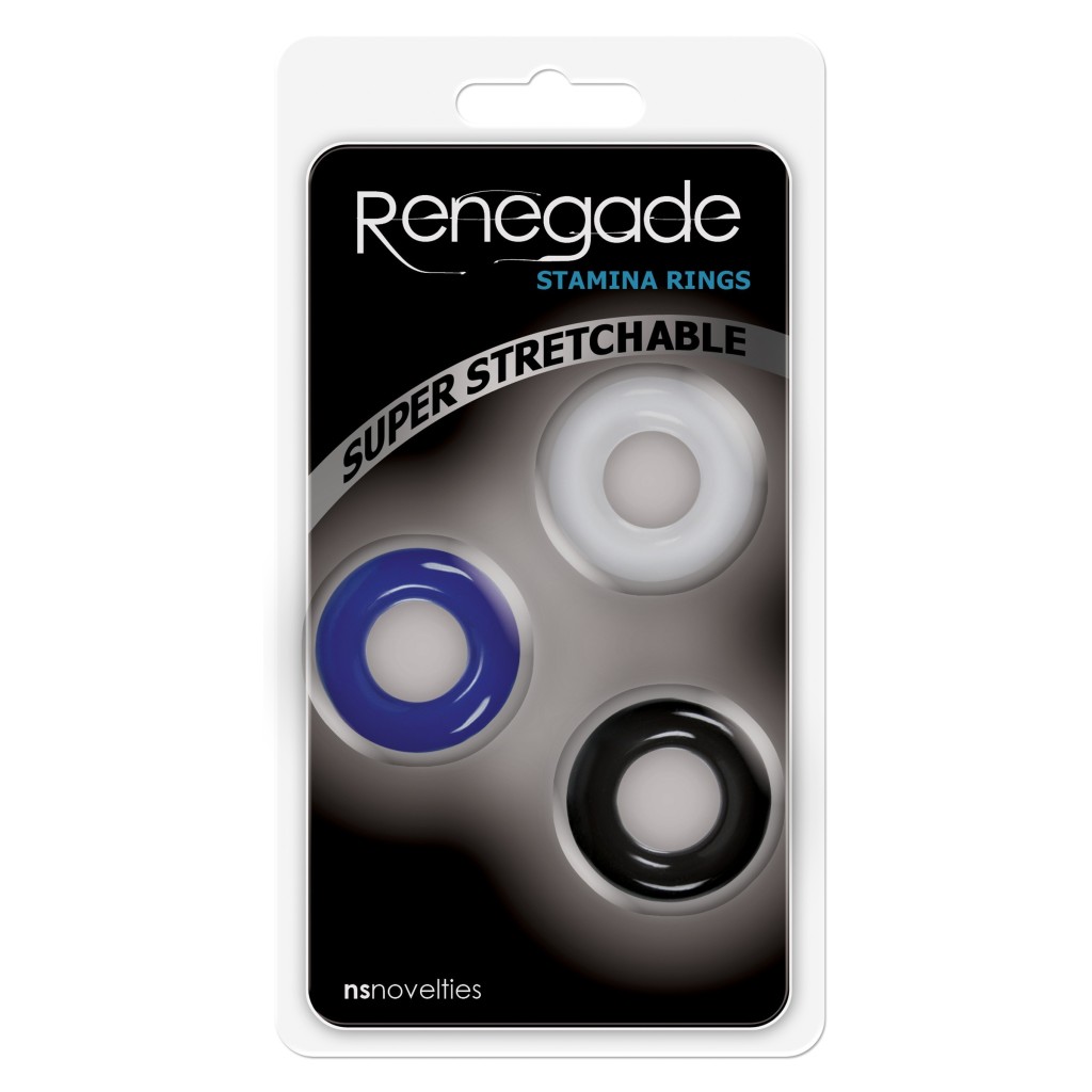 Kit 3 Anelli per pene Renegade