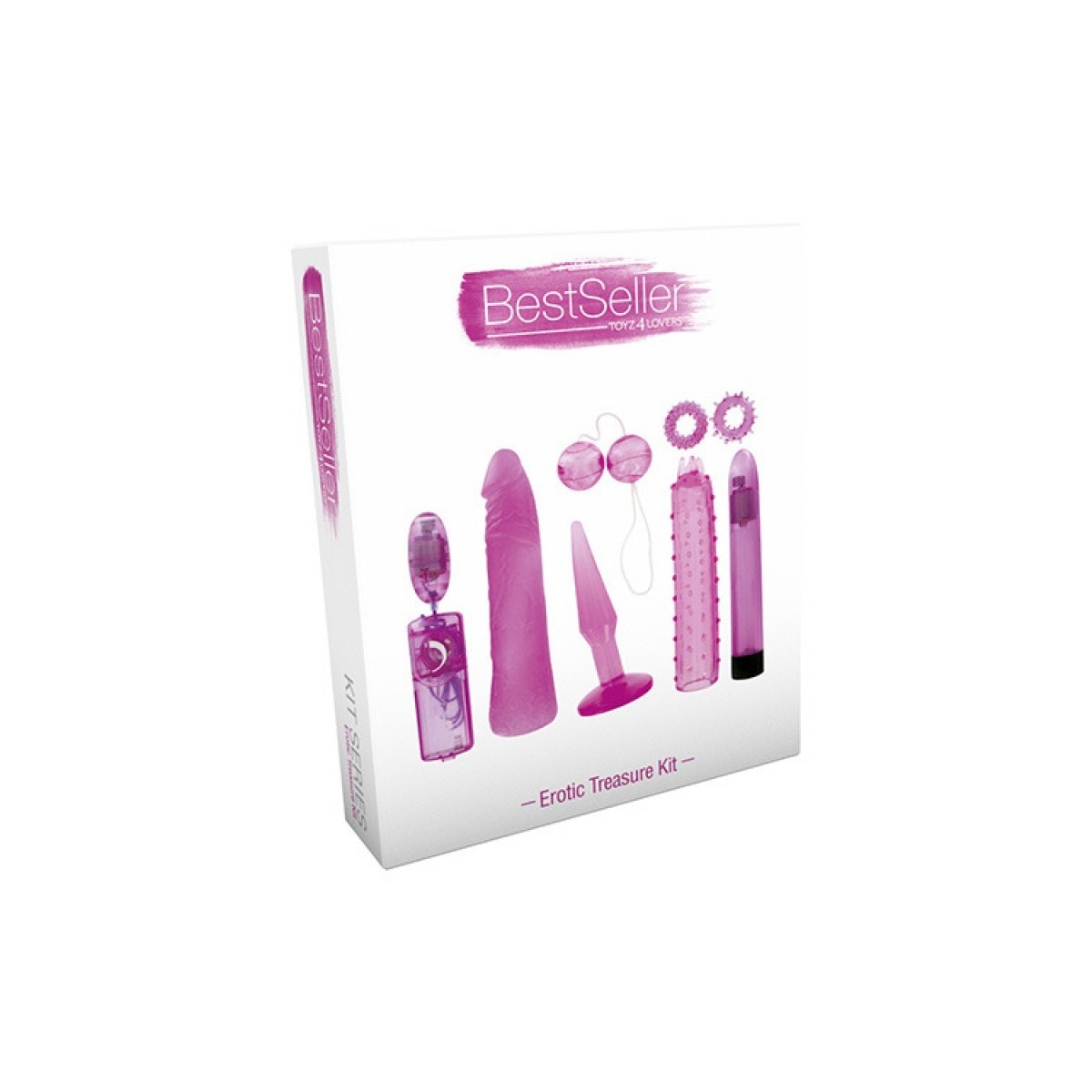 Sexy erotic treasure kit purple