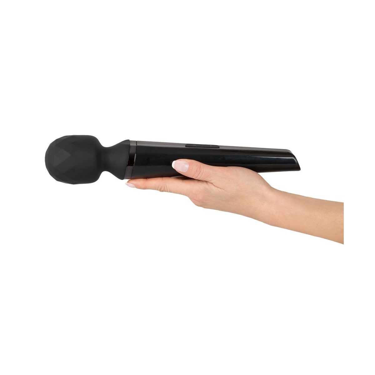 Vibratore ricaricabile power wand black