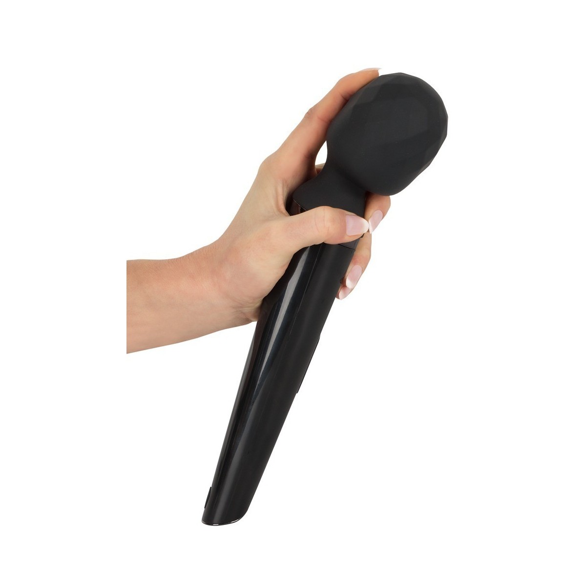 Vibratore ricaricabile power wand black