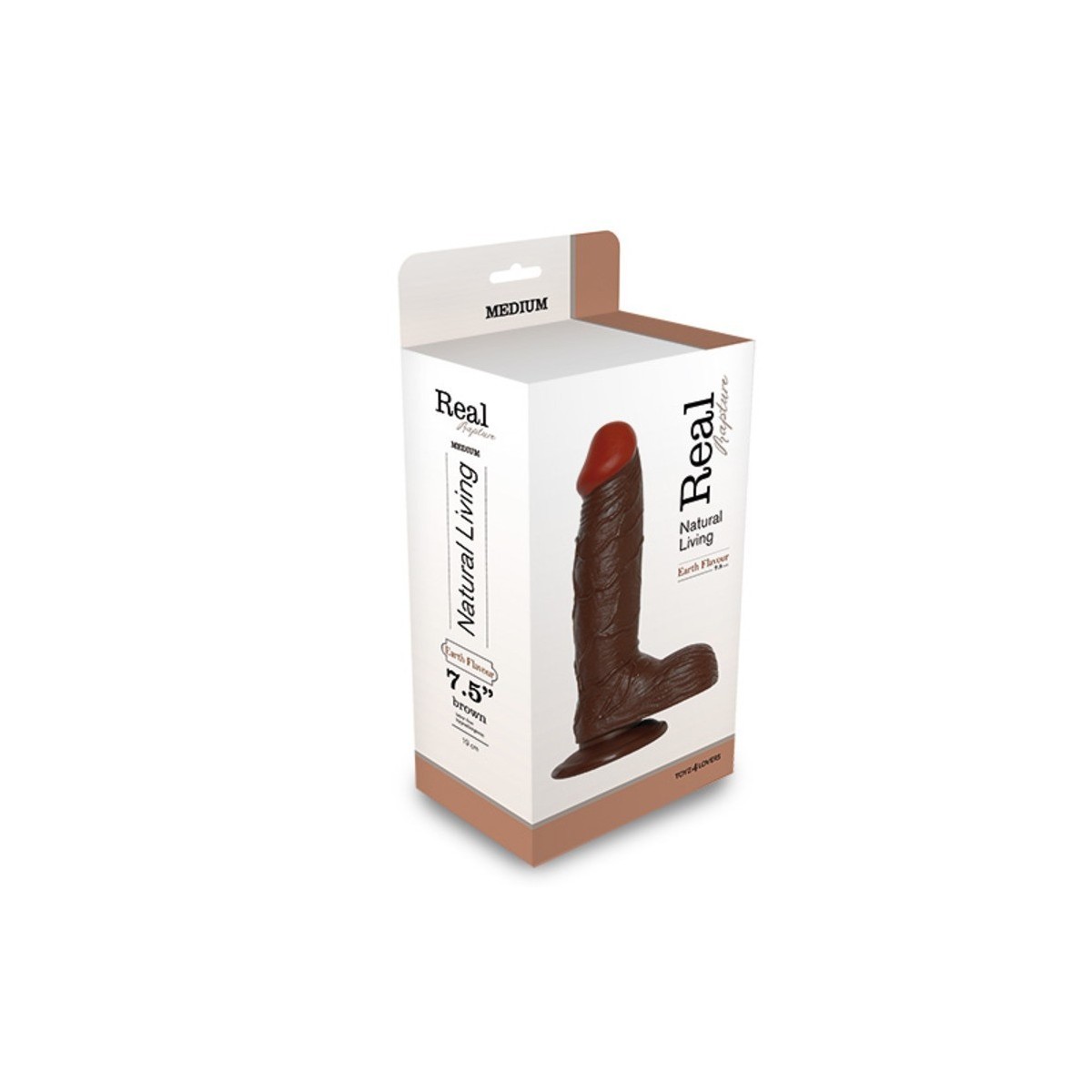 Fallo Realistico Real Rapture 7.5 Dildo Brown