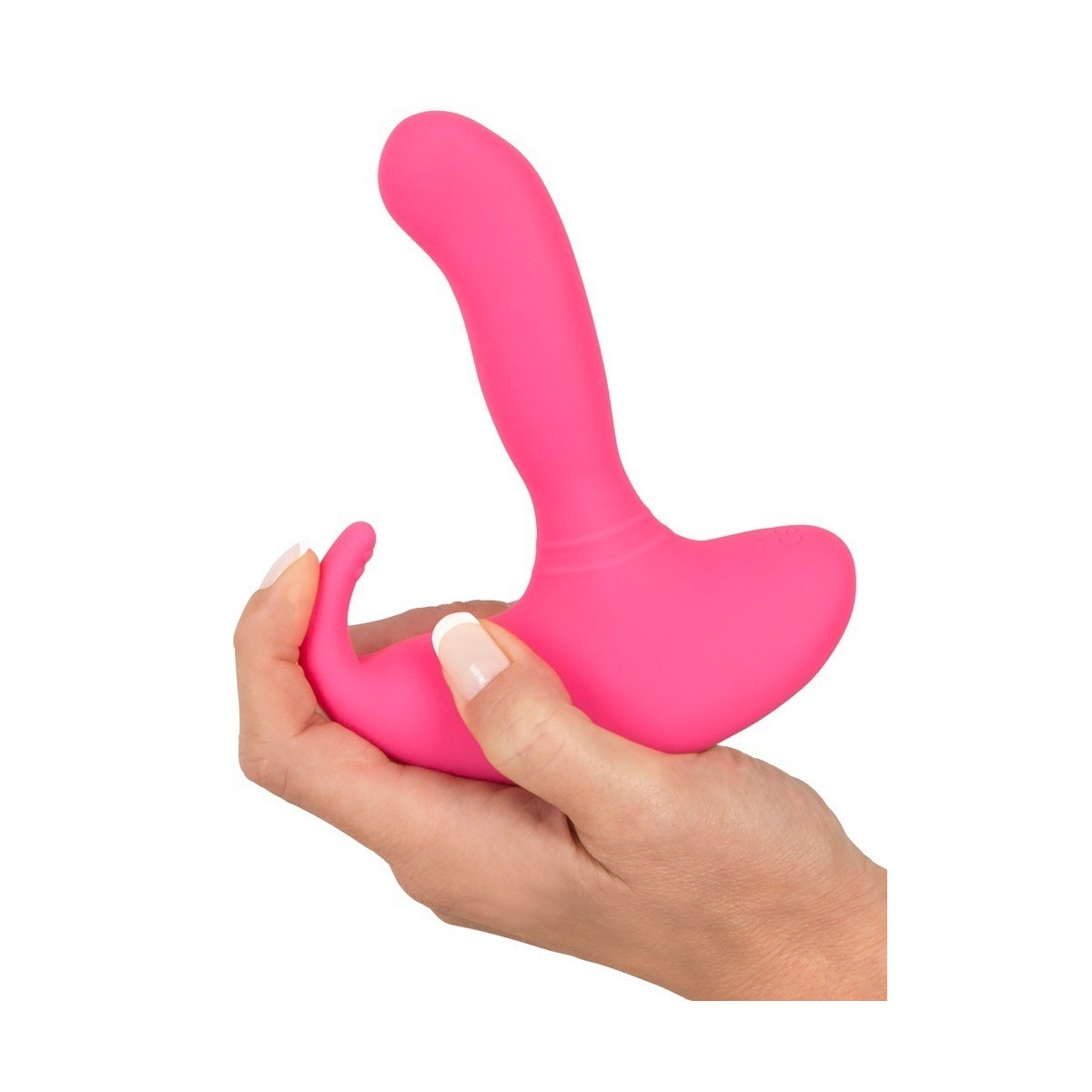 Vibratore in silicone punto G rosa