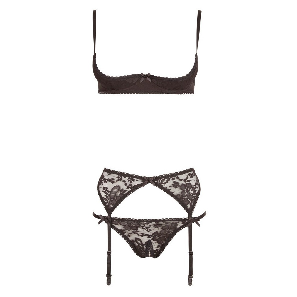 Intimo erotico femminile set 3pz