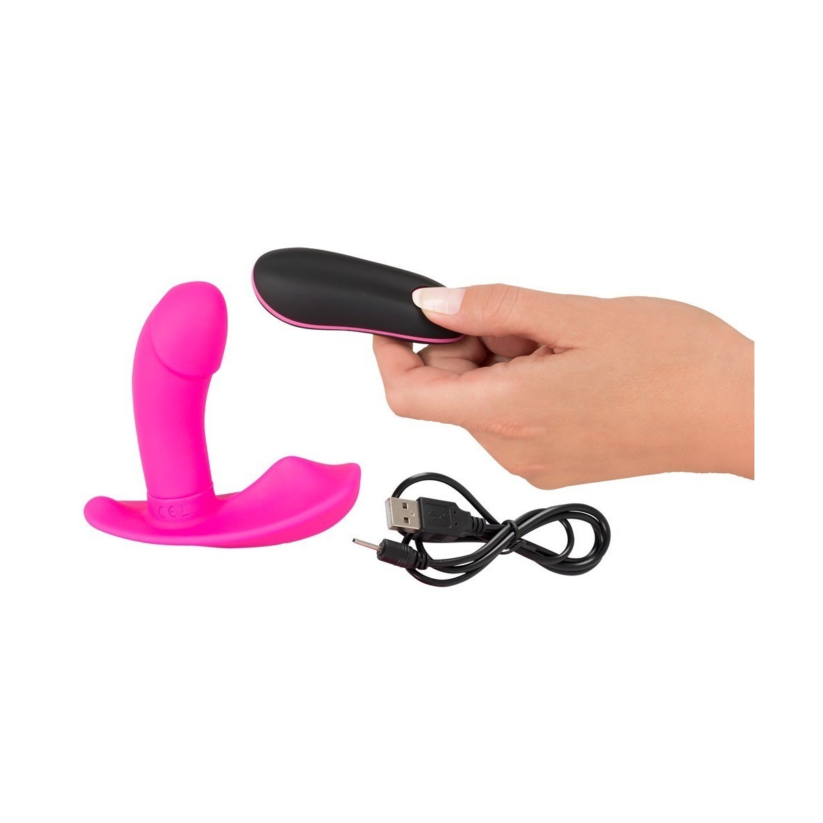 Vibratore vaginale indossabile telecomando