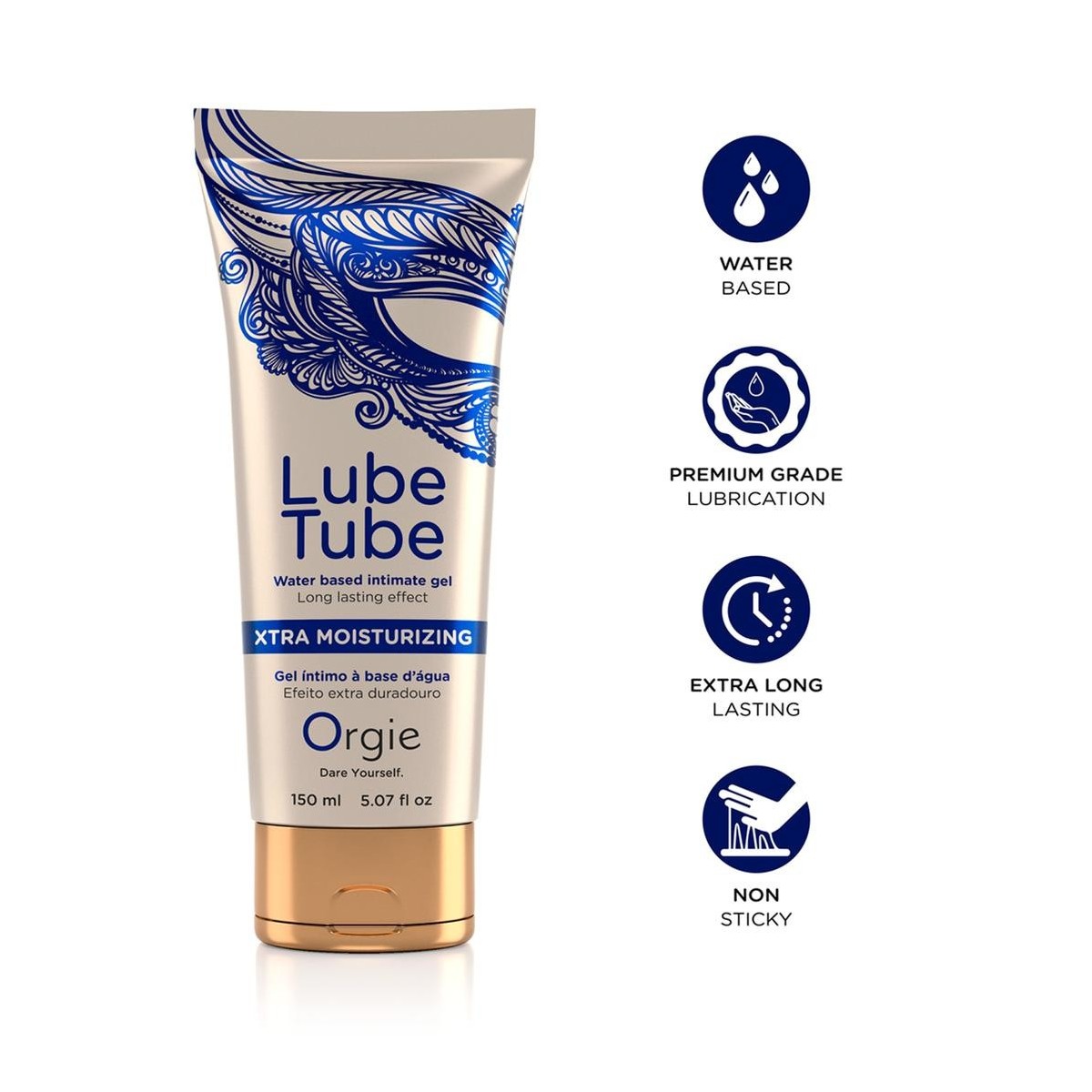 Lubrificante base acqua lube tube 150ml orgie