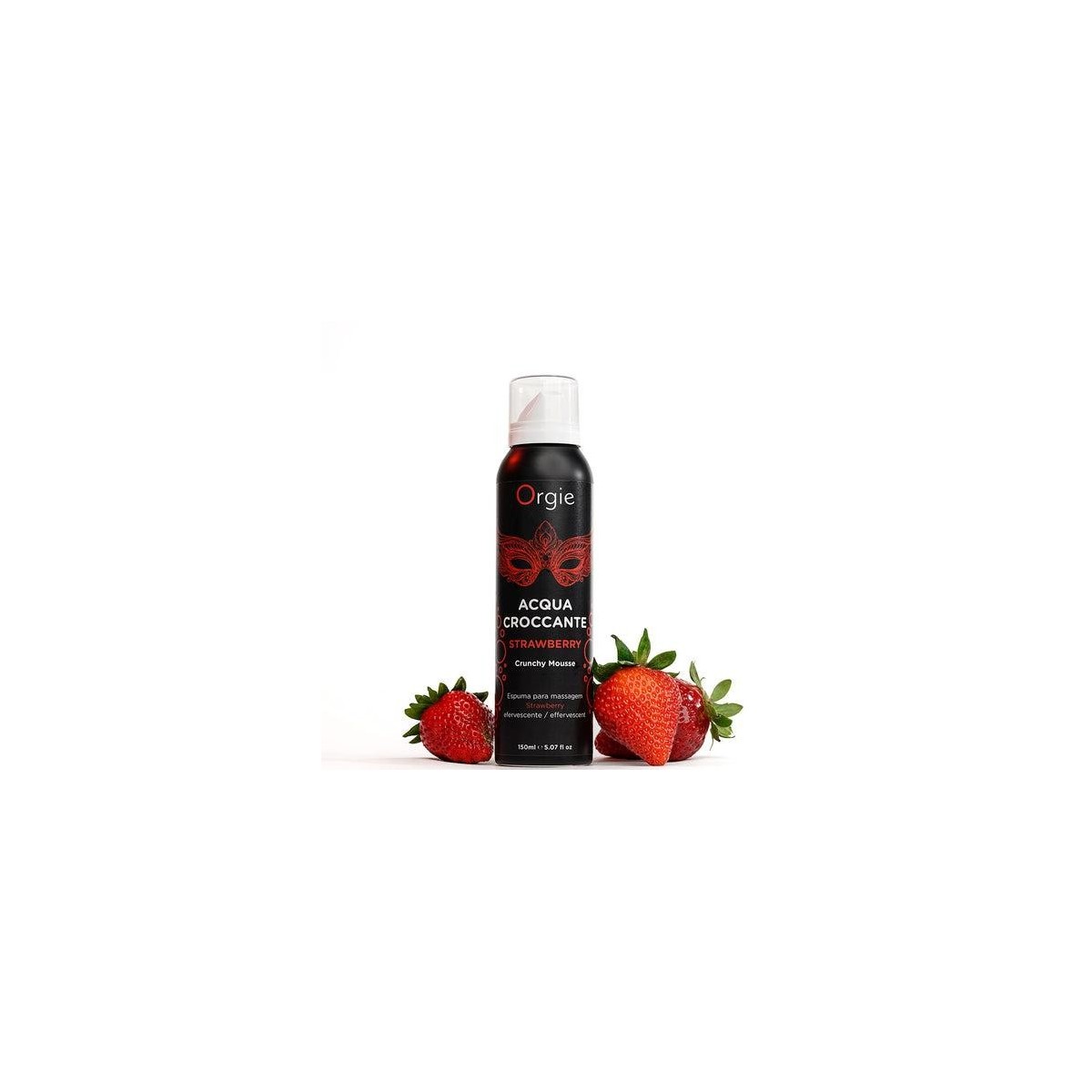 Spuma massaggi acqua croccante 150ml fragola