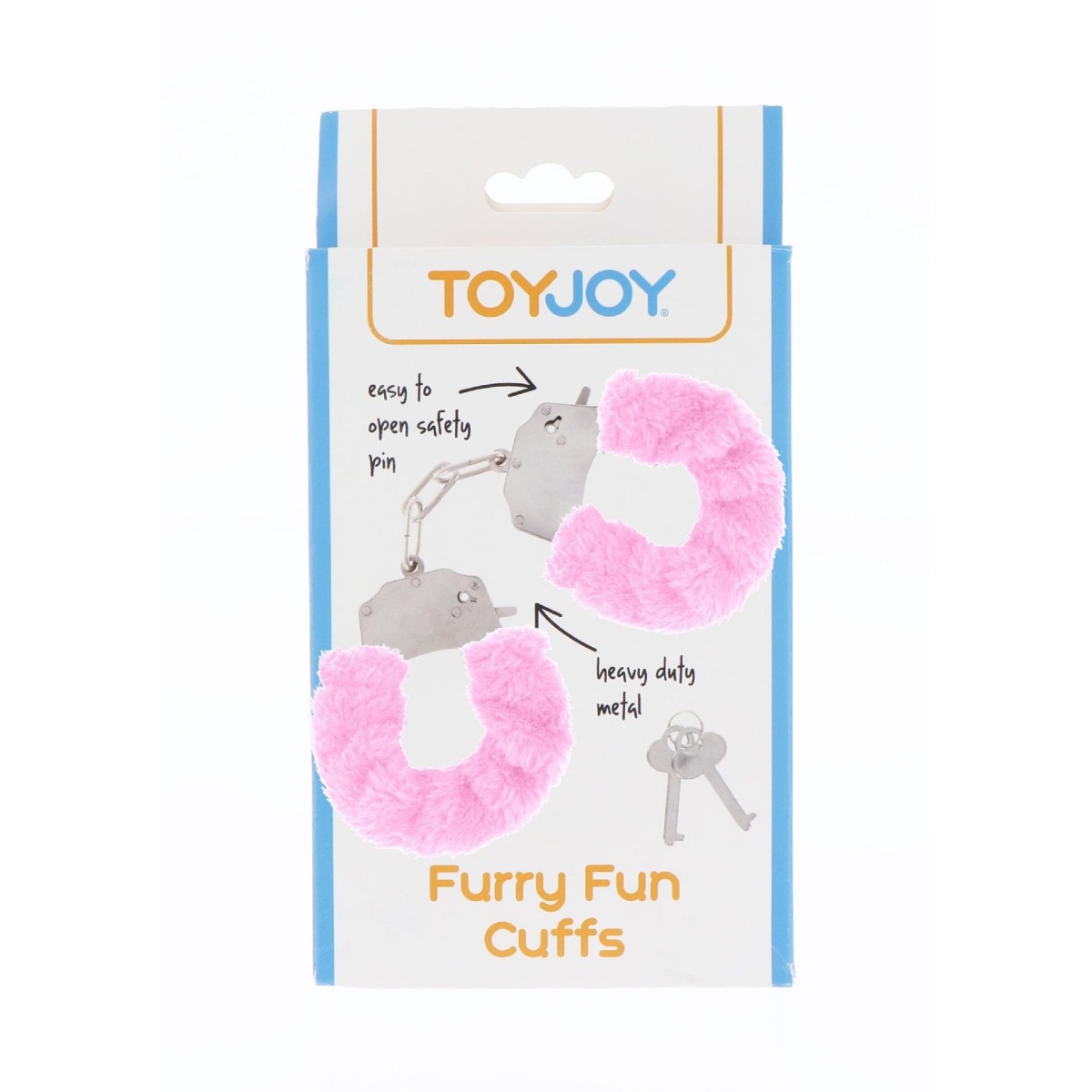 Manette Furry Fun Cuffs rosa