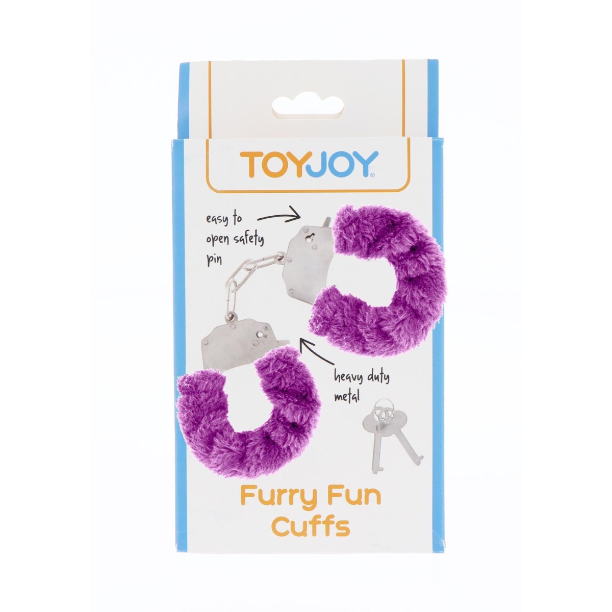 Manette Furry Fun Cuffs viola