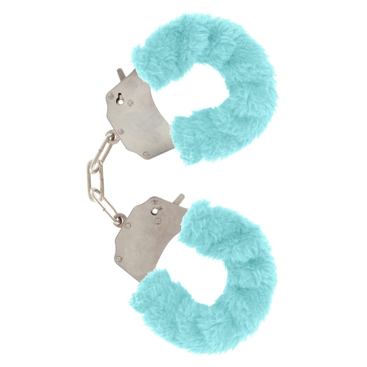 Manette Furry Fun Cuffs turchese