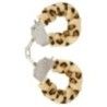 Manette BDSM Furry Fun Cuffs leopardate