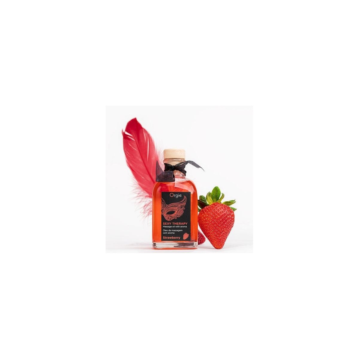 Kit massaggi commestibile oral fragola