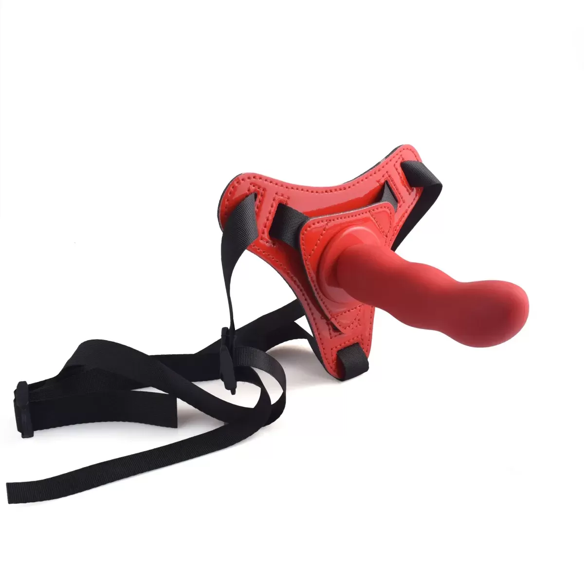 Cintura strapon e fallo Active rossa 12 cm